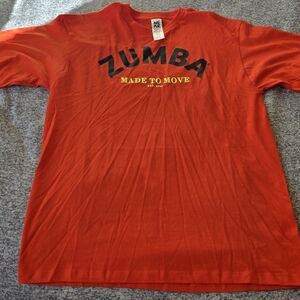 Zumba Forever T-Shirt In Orange Unisex